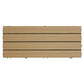 Waterproof Flooring Tiles Interlocking Composite Patio Flooring Tiles Beige Clearhalo 'Home Improvement' 'home_improvement' 'home_improvement_outdoor_deck_tiles_planks' 'Outdoor Deck Tiles & Planks' 'Outdoor Flooring & Tile' 'Outdoor Remodel' 'outdoor_deck_tiles_planks' 6915666