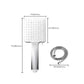 Classic Handheld Shower Head Standard Round Shower Heads in Silver Clearhalo 'Bathroom Remodel & Bathroom Fixtures' 'Home Improvement' 'home_improvement' 'home_improvement_shower_heads' 'Shower Heads' 'shower_heads' 'Showers & Bathtubs Plumbing' 'Showers & Bathtubs' 6915845