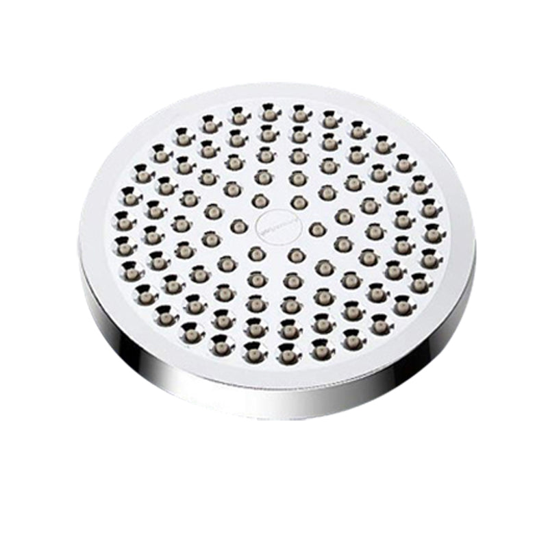 Traditional Shower Head Plain Metal Round Handheld Shower Head Clearhalo 'Bathroom Remodel & Bathroom Fixtures' 'Home Improvement' 'home_improvement' 'home_improvement_shower_heads' 'Shower Heads' 'shower_heads' 'Showers & Bathtubs Plumbing' 'Showers & Bathtubs' 6915876