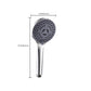 Modern Plastic Shower Head Round Handheld Shower Head with Adjustable Water Flow Clearhalo 'Bathroom Remodel & Bathroom Fixtures' 'Home Improvement' 'home_improvement' 'home_improvement_shower_heads' 'Shower Heads' 'shower_heads' 'Showers & Bathtubs Plumbing' 'Showers & Bathtubs' 6915894