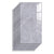 10-Pack 12" x 23" PVC Rectangular Peel & Stick Subway Tile Kitchen and Bathroom Grey Clearhalo 'Flooring 'Home Improvement' 'home_improvement' 'home_improvement_peel_stick_blacksplash' 'Peel & Stick Backsplash Tile' 'peel_stick_blacksplash' 'Walls & Ceilings' Walls and Ceiling' 6916345