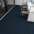 Carpet Tile Fade Resistant Non-Skid Solid Color Self-Stick Carpet Tiles Dining Room Dark Blue Clearhalo 'Carpet Tiles & Carpet Squares' 'carpet_tiles_carpet_squares' 'Flooring 'Home Improvement' 'home_improvement' 'home_improvement_carpet_tiles_carpet_squares' Walls and Ceiling' 6916471