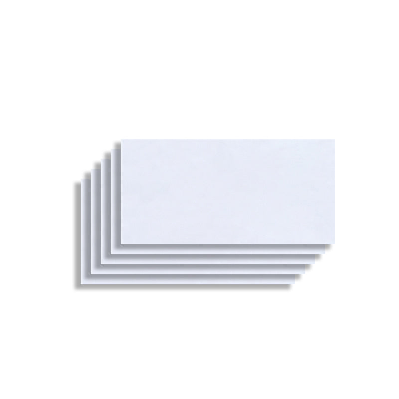 20 Pack PVC Rectangular Peel & Stick Subway Tile Kitchen and Bathroom Backsplash Gloss White Clearhalo 'Flooring 'Home Improvement' 'home_improvement' 'home_improvement_peel_stick_blacksplash' 'Peel & Stick Backsplash Tile' 'peel_stick_blacksplash' 'Walls & Ceilings' Walls and Ceiling' 6917864