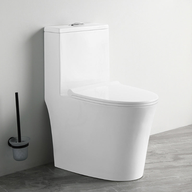 Contemporary Ceramic Flush Toilet Floor Mounted Toilet Bowl for Bathroom Clearhalo 'Bathroom Remodel & Bathroom Fixtures' 'Home Improvement' 'home_improvement' 'home_improvement_toilets' 'Toilets & Bidets' 'Toilets' 6921464