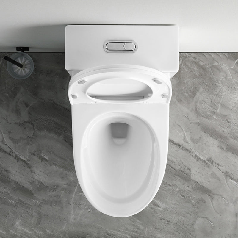 Contemporary Ceramic Flush Toilet Floor Mounted Toilet Bowl for Bathroom Clearhalo 'Bathroom Remodel & Bathroom Fixtures' 'Home Improvement' 'home_improvement' 'home_improvement_toilets' 'Toilets & Bidets' 'Toilets' 6921465