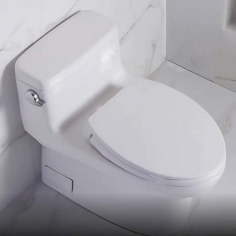 Traditional One Piece Flush Toilet Floor Mounted White Toilet Bowl for Bathroom Clearhalo 'Bathroom Remodel & Bathroom Fixtures' 'Home Improvement' 'home_improvement' 'home_improvement_toilets' 'Toilets & Bidets' 'Toilets' 6921495