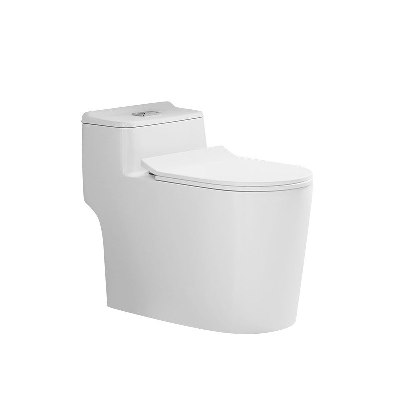 Modern 1 Piece Flush Toilet Floor Mounted White Toilet Bowl for Bathroom Clearhalo 'Bathroom Remodel & Bathroom Fixtures' 'Home Improvement' 'home_improvement' 'home_improvement_toilets' 'Toilets & Bidets' 'Toilets' 6921501
