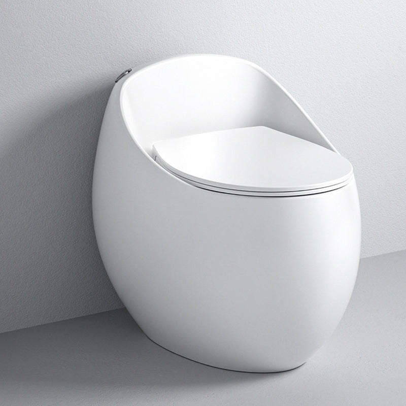 Modern Ceramic Flush Toilet Floor Mounted Seat Included Urine Toilet for Bathroom White 14" Clearhalo 'Bathroom Remodel & Bathroom Fixtures' 'Home Improvement' 'home_improvement' 'home_improvement_toilets' 'Toilets & Bidets' 'Toilets' 6921508