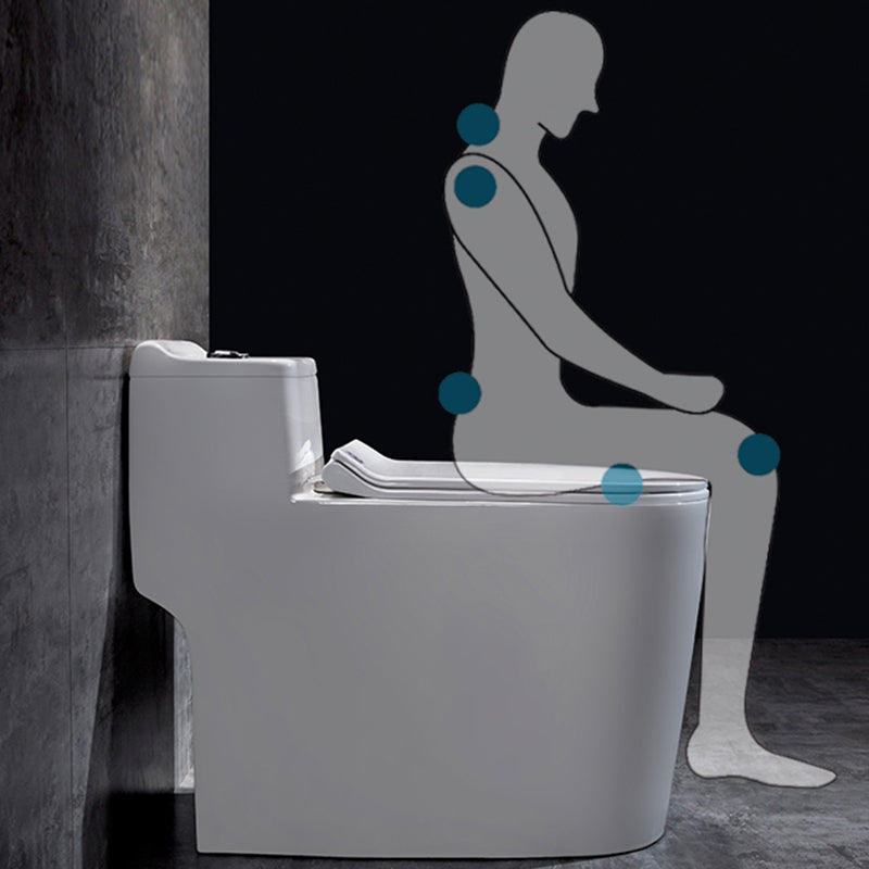 Traditional Ceramic Flush Toilet All-In-One Toilet Bowl for Bathroom Clearhalo 'Bathroom Remodel & Bathroom Fixtures' 'Home Improvement' 'home_improvement' 'home_improvement_toilets' 'Toilets & Bidets' 'Toilets' 6921570