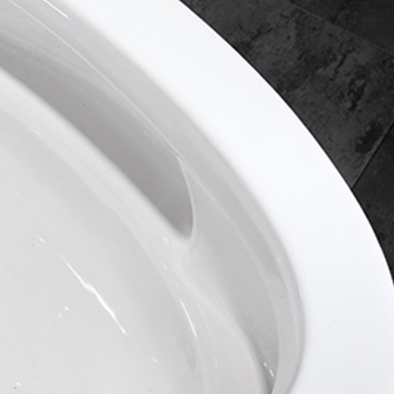 Traditional Ceramic Flush Toilet All-In-One Toilet Bowl for Bathroom Clearhalo 'Bathroom Remodel & Bathroom Fixtures' 'Home Improvement' 'home_improvement' 'home_improvement_toilets' 'Toilets & Bidets' 'Toilets' 6921572