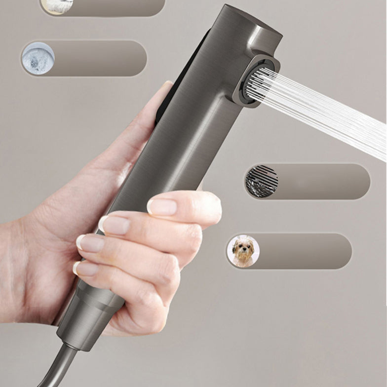 Shower System Square Massage Jet Handheld Shower Head Shower Trim Clearhalo 'Bathroom Remodel & Bathroom Fixtures' 'Home Improvement' 'home_improvement' 'home_improvement_shower_faucets' 'Shower Faucets & Systems' 'shower_faucets' 'Showers & Bathtubs Plumbing' 'Showers & Bathtubs' 6927305