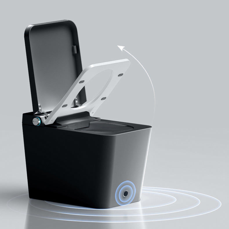 Contemporary Elongated Ceramic Heated Seat Temperature Control Floor Mount Bidet Clearhalo 'Bathroom Remodel & Bathroom Fixtures' 'Bidets' 'Home Improvement' 'home_improvement' 'home_improvement_bidets' 'Toilets & Bidets' 6927515