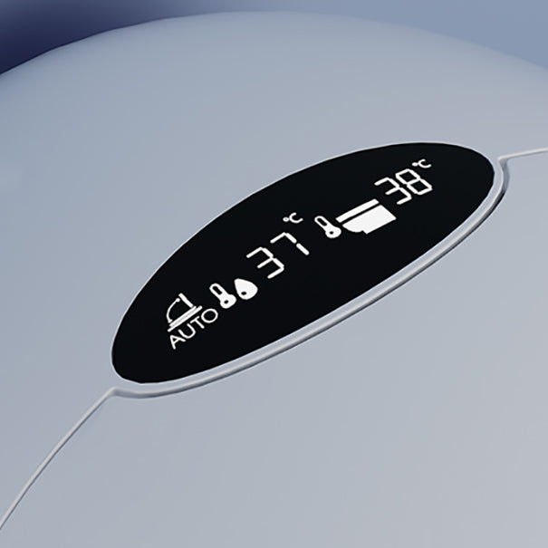 Contemporary Stain Resistant Floor Mount Bidet with Heated Seat Clearhalo 'Bathroom Remodel & Bathroom Fixtures' 'Bidets' 'Home Improvement' 'home_improvement' 'home_improvement_bidets' 'Toilets & Bidets' 6927588