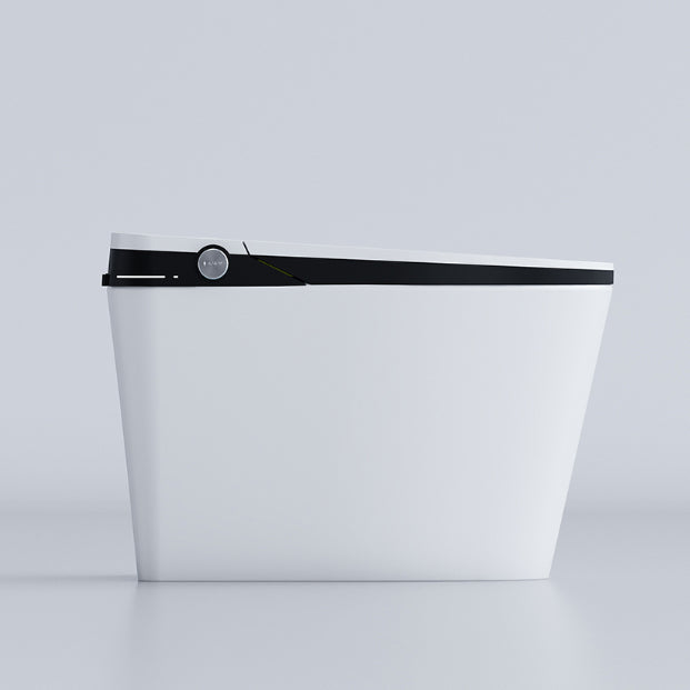 Contemporary Ceramic Elongated Heated Seat Floor Mount Bidet Clearhalo 'Bathroom Remodel & Bathroom Fixtures' 'Bidets' 'Home Improvement' 'home_improvement' 'home_improvement_bidets' 'Toilets & Bidets' 6927596