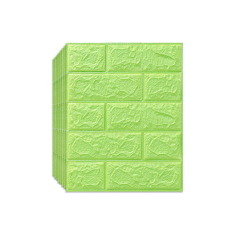 Modern Pearl Wainscoting Wall Access Panel Peel and Stick Wall Tile Set of 200 Green 13.8"L x 15.2"W 200-Piece Set Clearhalo 'Flooring 'Home Improvement' 'home_improvement' 'home_improvement_wall_paneling' 'Wall Paneling' 'wall_paneling' 'Walls & Ceilings' Walls and Ceiling' 6927641
