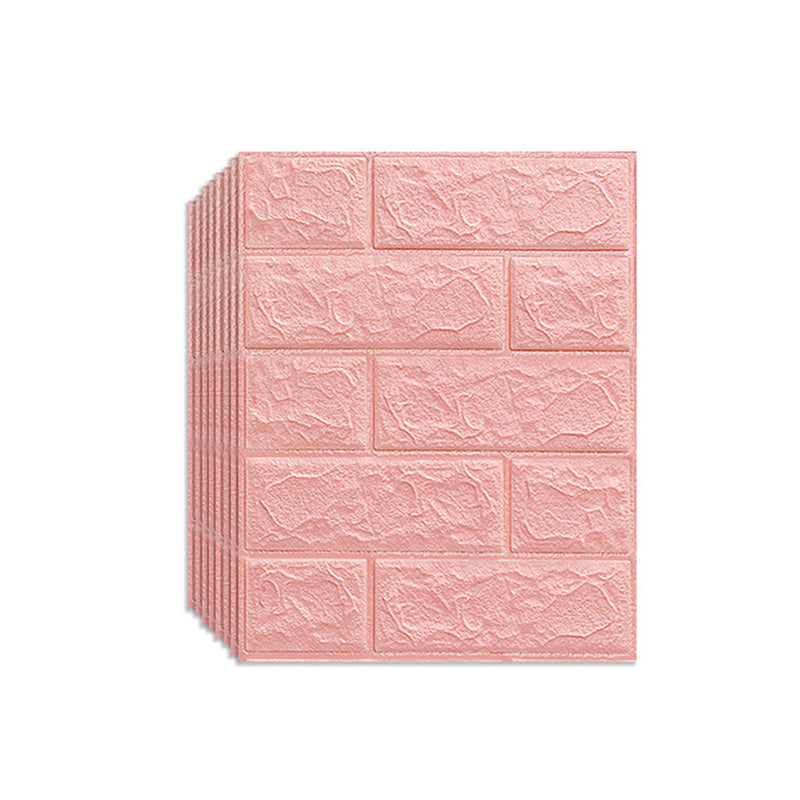 Modern Pearl Wainscoting Wall Access Panel Peel and Stick Wall Tile Set of 200 Pink 13.8"L x 15.2"W 200-Piece Set Clearhalo 'Flooring 'Home Improvement' 'home_improvement' 'home_improvement_wall_paneling' 'Wall Paneling' 'wall_paneling' 'Walls & Ceilings' Walls and Ceiling' 6927644