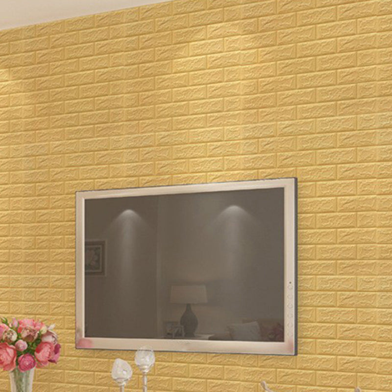 Modern Pearl Wainscoting Wall Access Panel Peel and Stick Wall Tile Set of 200 Clearhalo 'Flooring 'Home Improvement' 'home_improvement' 'home_improvement_wall_paneling' 'Wall Paneling' 'wall_paneling' 'Walls & Ceilings' Walls and Ceiling' 6927656