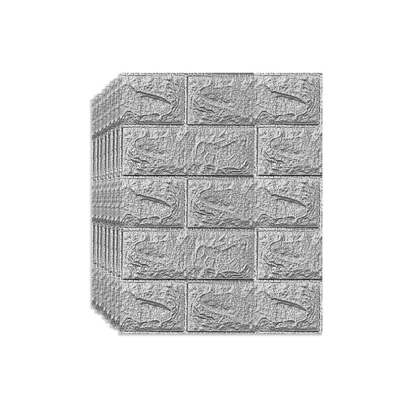 Modern Pearl Wainscoting Wall Access Panel Peel and Stick Wall Tile Set of 200 Silver Gray 13.8"L x 15.2"W 200-Piece Set Clearhalo 'Flooring 'Home Improvement' 'home_improvement' 'home_improvement_wall_paneling' 'Wall Paneling' 'wall_paneling' 'Walls & Ceilings' Walls and Ceiling' 6927658