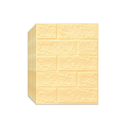 Modern Pearl Wainscoting Wall Access Panel Peel and Stick Wall Tile Set of 200 Beige 13.8"L x 15.2"W 200-Piece Set Clearhalo 'Flooring 'Home Improvement' 'home_improvement' 'home_improvement_wall_paneling' 'Wall Paneling' 'wall_paneling' 'Walls & Ceilings' Walls and Ceiling' 6927666