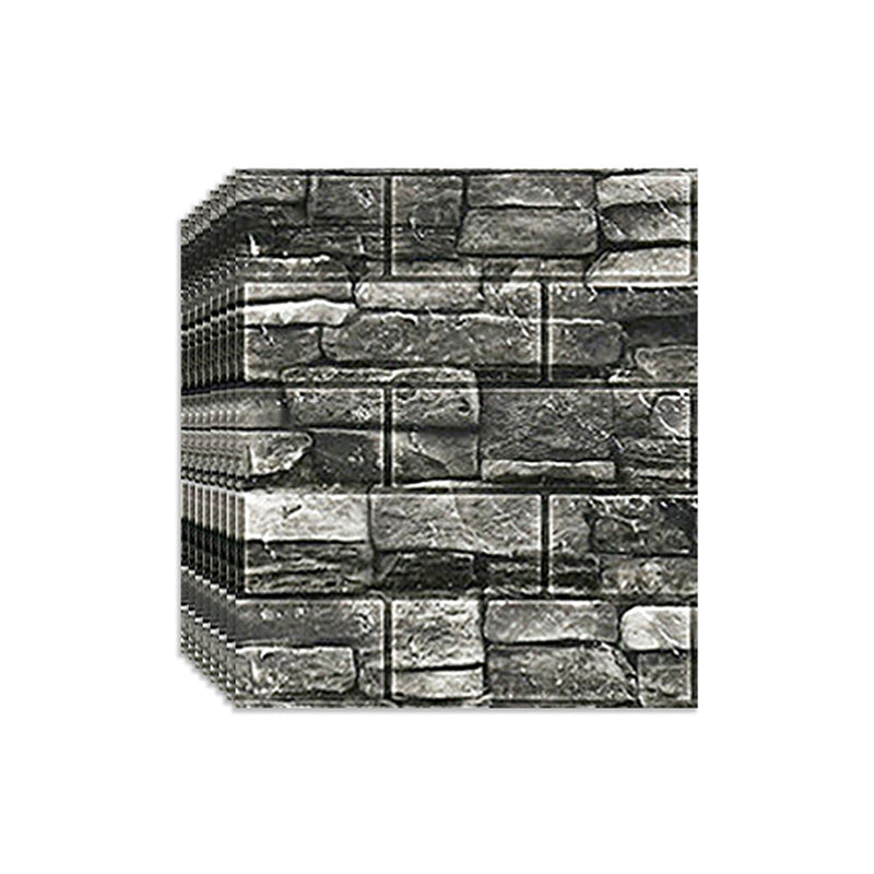 Modern Pearl Wainscoting Wall Access Panel Peel and Stick Wall Tile Set of 200 Black 13.8"L x 15.2"W 200-Piece Set Clearhalo 'Flooring 'Home Improvement' 'home_improvement' 'home_improvement_wall_paneling' 'Wall Paneling' 'wall_paneling' 'Walls & Ceilings' Walls and Ceiling' 6927667