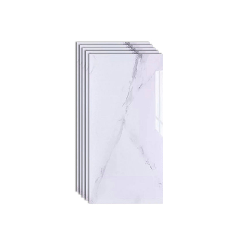 Plastic Peel and Stick Backsplash Single Tile Rectangular Wallpaper White Clearhalo 'Flooring 'Home Improvement' 'home_improvement' 'home_improvement_peel_stick_blacksplash' 'Peel & Stick Backsplash Tile' 'peel_stick_blacksplash' 'Walls & Ceilings' Walls and Ceiling' 6927672