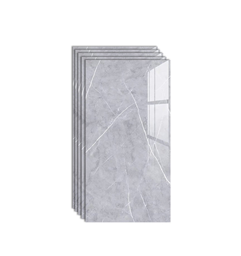 Plastic Peel and Stick Backsplash Single Tile Rectangular Wallpaper Light Gray Clearhalo 'Flooring 'Home Improvement' 'home_improvement' 'home_improvement_peel_stick_blacksplash' 'Peel & Stick Backsplash Tile' 'peel_stick_blacksplash' 'Walls & Ceilings' Walls and Ceiling' 6927673