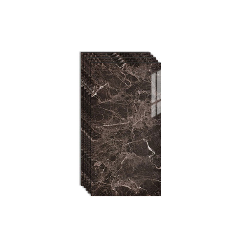 Plastic Peel and Stick Backsplash Single Tile Rectangular Wallpaper Brown Clearhalo 'Flooring 'Home Improvement' 'home_improvement' 'home_improvement_peel_stick_blacksplash' 'Peel & Stick Backsplash Tile' 'peel_stick_blacksplash' 'Walls & Ceilings' Walls and Ceiling' 6927679