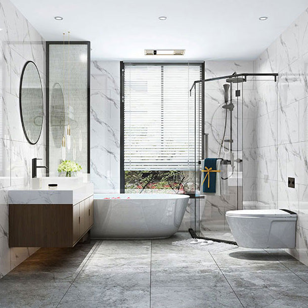 Single Tile Wallpaper Modern Style PVC Wallpaper with Rectangular Shape Clearhalo 'Flooring 'Home Improvement' 'home_improvement' 'home_improvement_peel_stick_blacksplash' 'Peel & Stick Backsplash Tile' 'peel_stick_blacksplash' 'Walls & Ceilings' Walls and Ceiling' 6927694