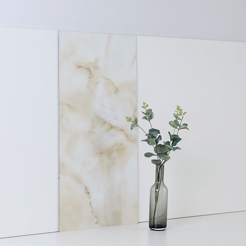 Modern PVC Peel and Stick Wall Tile Single Tile Wallpaper with Rectangular Shape Yellow White Clearhalo 'Flooring 'Home Improvement' 'home_improvement' 'home_improvement_peel_stick_blacksplash' 'Peel & Stick Backsplash Tile' 'peel_stick_blacksplash' 'Walls & Ceilings' Walls and Ceiling' 6927718