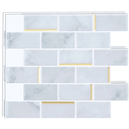 Mosaic Tile Peel and Stick Wall Tile Modern Style Wallpaper with Square Shape Beige Gray Clearhalo 'Flooring 'Home Improvement' 'home_improvement' 'home_improvement_peel_stick_blacksplash' 'Peel & Stick Backsplash Tile' 'peel_stick_blacksplash' 'Walls & Ceilings' Walls and Ceiling' 6927748