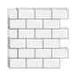 Mosaic Tile Peel and Stick Wall Tile Modern Style Wallpaper with Square Shape White Plaid Clearhalo 'Flooring 'Home Improvement' 'home_improvement' 'home_improvement_peel_stick_blacksplash' 'Peel & Stick Backsplash Tile' 'peel_stick_blacksplash' 'Walls & Ceilings' Walls and Ceiling' 6927752