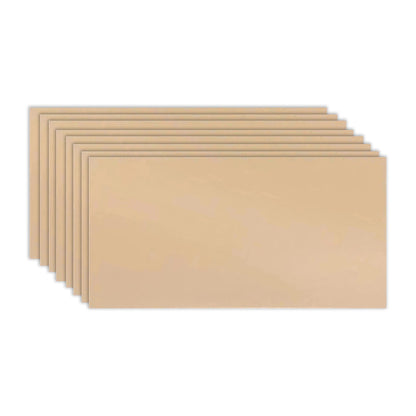 Rectangular Ceramic Matte Straight Edge Singular Tile Patterned Bathroom Wall Khaki Clearhalo 'Floor Tiles & Wall Tiles' 'floor_tiles_wall_tiles' 'Flooring 'Home Improvement' 'home_improvement' 'home_improvement_floor_tiles_wall_tiles' Walls and Ceiling' 6927819