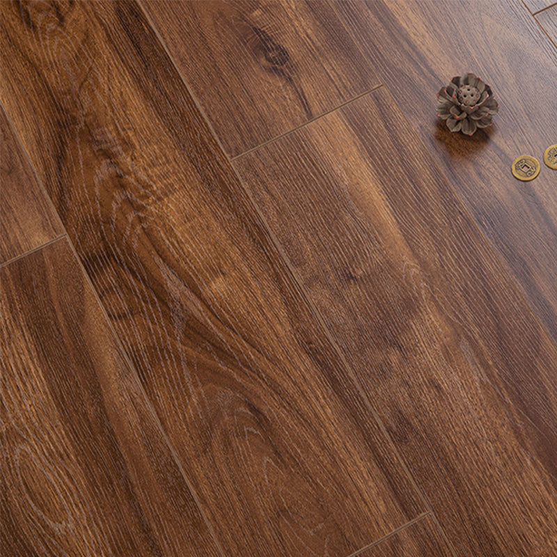 Slip Resistant Laminate Floor Waterproof Solid Color Laminate Plank Flooring Dark Brown Clearhalo 'Flooring 'Home Improvement' 'home_improvement' 'home_improvement_laminate_flooring' 'Laminate Flooring' 'laminate_flooring' Walls and Ceiling' 6928025