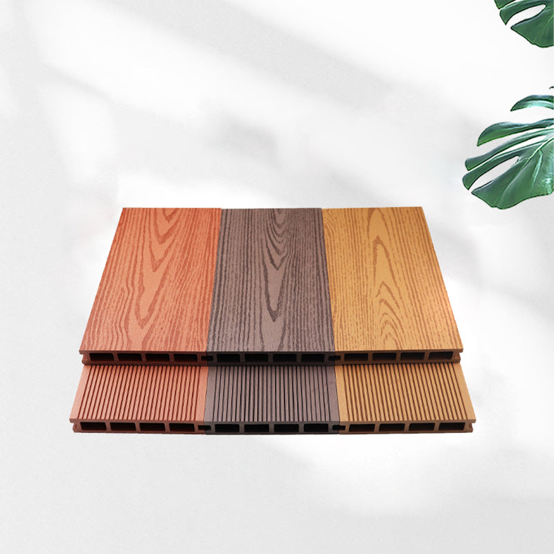 Click Lock Wooden Floor Smooth Engineered Floor Tile for Patio Garden Clearhalo 'Flooring 'Hardwood Flooring' 'hardwood_flooring' 'Home Improvement' 'home_improvement' 'home_improvement_hardwood_flooring' Walls and Ceiling' 6928035