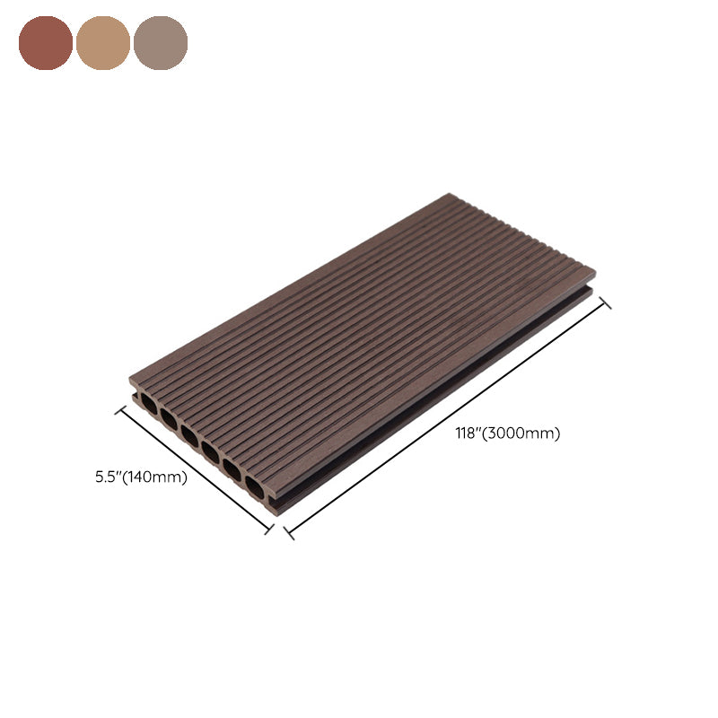 Engineered Floor Tile Contemporary Smooth Click Lock Wooden Floor for Patio Garden Clearhalo 'Flooring 'Hardwood Flooring' 'hardwood_flooring' 'Home Improvement' 'home_improvement' 'home_improvement_hardwood_flooring' Walls and Ceiling' 6928049