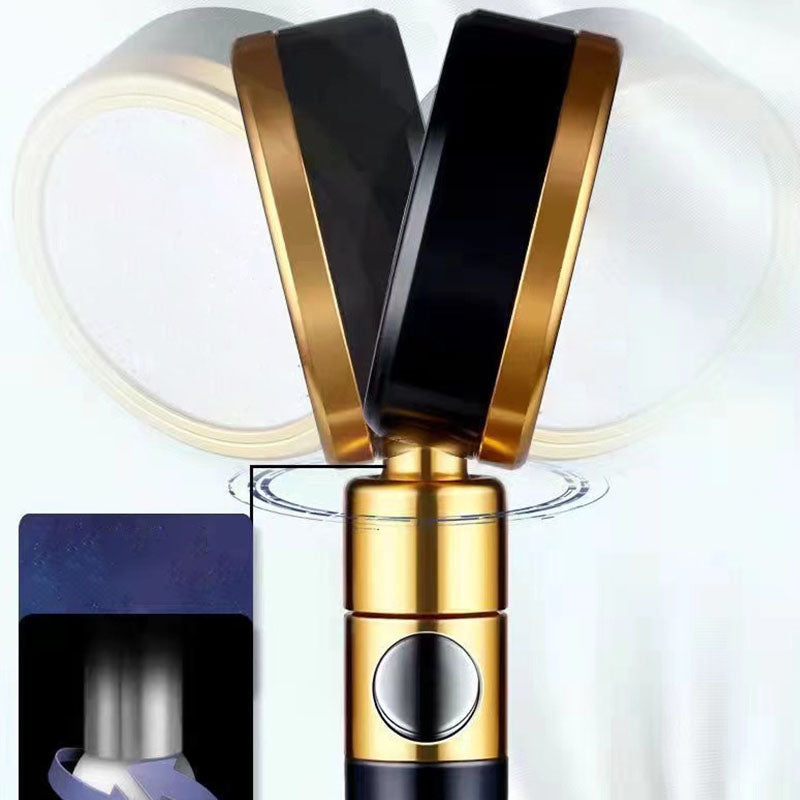 Modern Metal Handheld Shower Head Round Water Filtration Shower Heads Clearhalo 'Bathroom Remodel & Bathroom Fixtures' 'Home Improvement' 'home_improvement' 'home_improvement_shower_heads' 'Shower Heads' 'shower_heads' 'Showers & Bathtubs Plumbing' 'Showers & Bathtubs' 6928162