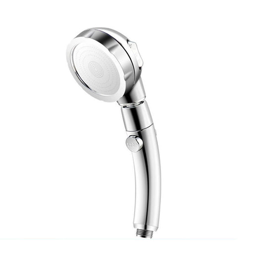 Contemporary Shower Combo Handheld Shower Head Plastic Wall-Mount Round Shower Head Combo Clearhalo 'Bathroom Remodel & Bathroom Fixtures' 'Home Improvement' 'home_improvement' 'home_improvement_shower_heads' 'Shower Heads' 'shower_heads' 'Showers & Bathtubs Plumbing' 'Showers & Bathtubs' 6928173
