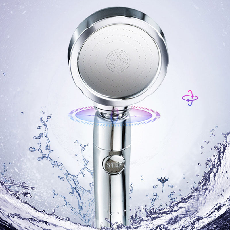 Contemporary Shower Combo Handheld Shower Head Plastic Wall-Mount Round Shower Head Combo Clearhalo 'Bathroom Remodel & Bathroom Fixtures' 'Home Improvement' 'home_improvement' 'home_improvement_shower_heads' 'Shower Heads' 'shower_heads' 'Showers & Bathtubs Plumbing' 'Showers & Bathtubs' 6928175