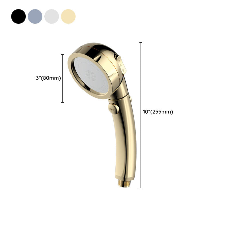 Contemporary Shower Combo Handheld Shower Head Plastic Wall-Mount Round Shower Head Combo Clearhalo 'Bathroom Remodel & Bathroom Fixtures' 'Home Improvement' 'home_improvement' 'home_improvement_shower_heads' 'Shower Heads' 'shower_heads' 'Showers & Bathtubs Plumbing' 'Showers & Bathtubs' 6928179