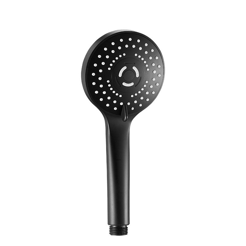 Plastic Hand Shower Adjustable Spray Pattern Hand Shower with Round Shape Clearhalo 'Bathroom Remodel & Bathroom Fixtures' 'Home Improvement' 'home_improvement' 'home_improvement_shower_heads' 'Shower Heads' 'shower_heads' 'Showers & Bathtubs Plumbing' 'Showers & Bathtubs' 6928203