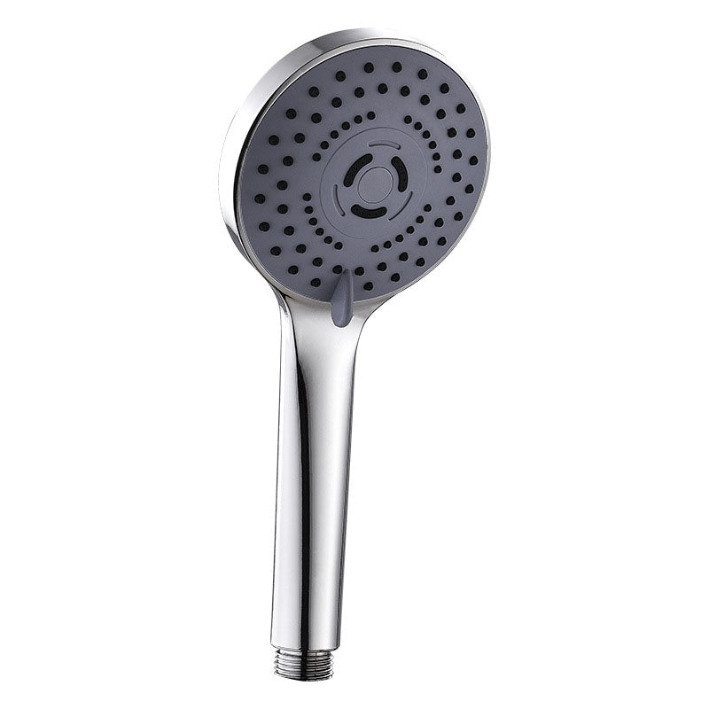 Contemporary Hand Shower Metal Handheld Shower Head with Round Shape Clearhalo 'Bathroom Remodel & Bathroom Fixtures' 'Home Improvement' 'home_improvement' 'home_improvement_shower_heads' 'Shower Heads' 'shower_heads' 'Showers & Bathtubs Plumbing' 'Showers & Bathtubs' 6928245