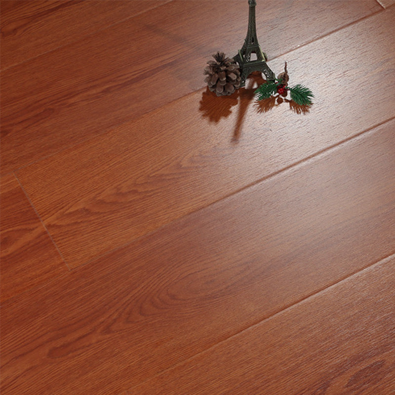Scratch Resistant Laminate Floor Wooden Laminate Plank Flooring with Click Lock Red Brown Clearhalo 'Flooring 'Home Improvement' 'home_improvement' 'home_improvement_laminate_flooring' 'Laminate Flooring' 'laminate_flooring' Walls and Ceiling' 6928418