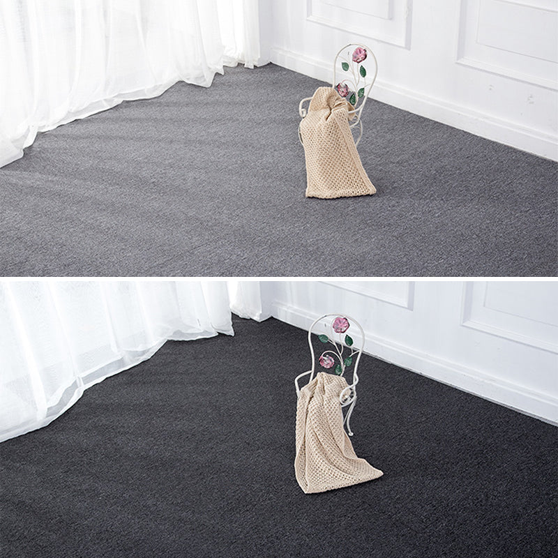 Dark Color Level Loop Carpet Tile Non-Skid Adhesive Tabs Indoor Carpet Tiles Clearhalo 'Carpet Tiles & Carpet Squares' 'carpet_tiles_carpet_squares' 'Flooring 'Home Improvement' 'home_improvement' 'home_improvement_carpet_tiles_carpet_squares' Walls and Ceiling' 6928872