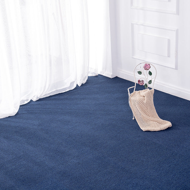 Dark Color Level Loop Carpet Tile Non-Skid Adhesive Tabs Indoor Carpet Tiles Dark Blue Clearhalo 'Carpet Tiles & Carpet Squares' 'carpet_tiles_carpet_squares' 'Flooring 'Home Improvement' 'home_improvement' 'home_improvement_carpet_tiles_carpet_squares' Walls and Ceiling' 6928905