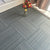 Dark Color Level Loop Carpet Tile Non-Skid Adhesive Tabs Indoor Carpet Tiles Dark Gray-Yellow Asphalt Clearhalo 'Carpet Tiles & Carpet Squares' 'carpet_tiles_carpet_squares' 'Flooring 'Home Improvement' 'home_improvement' 'home_improvement_carpet_tiles_carpet_squares' Walls and Ceiling' 6928910