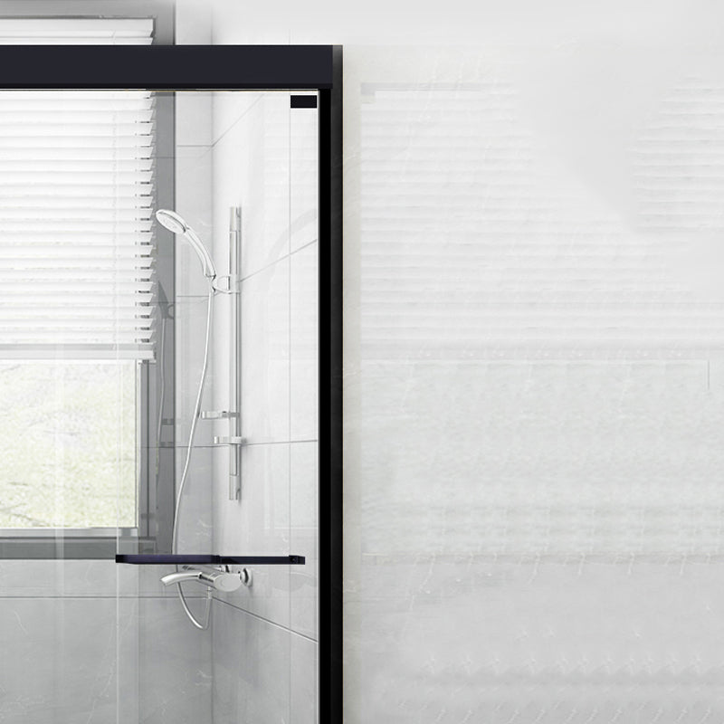 Semi-Frameless Shower Enclosure Square Corner Shower Enclosure Clearhalo 'Bathroom Remodel & Bathroom Fixtures' 'Home Improvement' 'home_improvement' 'home_improvement_shower_stalls_enclosures' 'Shower Stalls & Enclosures' 'shower_stalls_enclosures' 'Showers & Bathtubs' 6941198