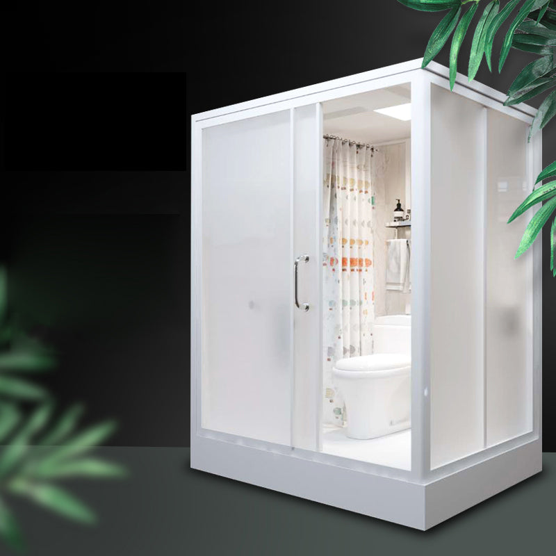 Framed Corner Shower Enclosure Rectangle Shower Enclosure with Faucet Included Clearhalo 'Bathroom Remodel & Bathroom Fixtures' 'Home Improvement' 'home_improvement' 'home_improvement_shower_stalls_enclosures' 'Shower Stalls & Enclosures' 'shower_stalls_enclosures' 'Showers & Bathtubs' 6941254