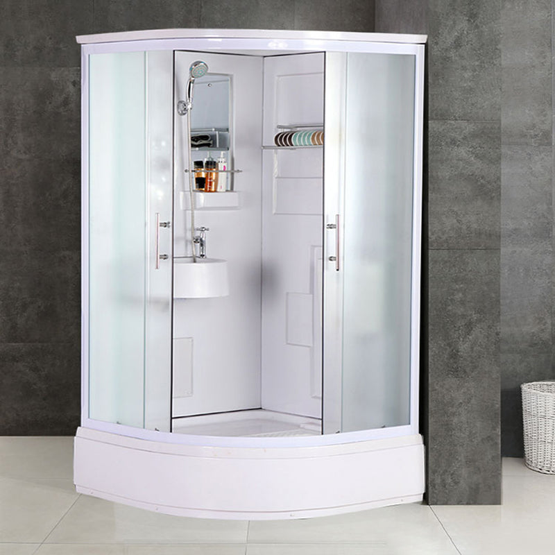 Shower Stall Faucet Shower Head Polish Rectangular Shower Stall Clearhalo 'Bathroom Remodel & Bathroom Fixtures' 'Home Improvement' 'home_improvement' 'home_improvement_shower_stalls_enclosures' 'Shower Stalls & Enclosures' 'shower_stalls_enclosures' 'Showers & Bathtubs' 6941368