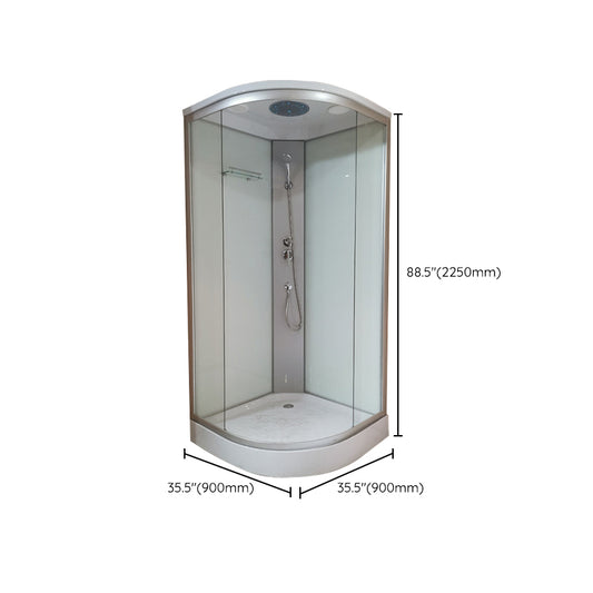 Shower Stall Faucet Shower Head Polish Rectangular Shower Stall Clearhalo 'Bathroom Remodel & Bathroom Fixtures' 'Home Improvement' 'home_improvement' 'home_improvement_shower_stalls_enclosures' 'Shower Stalls & Enclosures' 'shower_stalls_enclosures' 'Showers & Bathtubs' 6941372