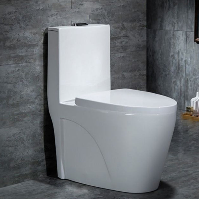 Traditional One Piece Flush Toilet Floor Mount Urine Toilet with Seat for Washroom 15"L x 27"W x 31"H Clearhalo 'Bathroom Remodel & Bathroom Fixtures' 'Home Improvement' 'home_improvement' 'home_improvement_toilets' 'Toilets & Bidets' 'Toilets' 6941391